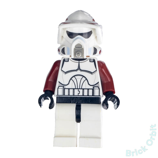 Genuine CLONE ARF TROOPER, RANCOR BATTALION (PHASE 1) (sw0378) - Star Wars - Used LEGO® Minifigure from set 9488 - 1 - Product Image from Brick Orbit
