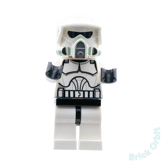 Genuine CLONE ARF TROOPER RAZOR, 91ST MOBILE RECONNAISSANCE CORPS (PHASE 1) (sw0297) - Star Wars - Used LEGO® Minifigure from set 7913-1 - Product Image from Brick Orbit