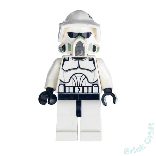 Genuine CLONE ARF TROOPER RAZOR, 91ST MOBILE RECONNAISSANCE CORPS (PHASE 1) (sw0297) - Star Wars - Used LEGO® Minifigure from set 7913 - 1 - Product Image from Brick Orbit