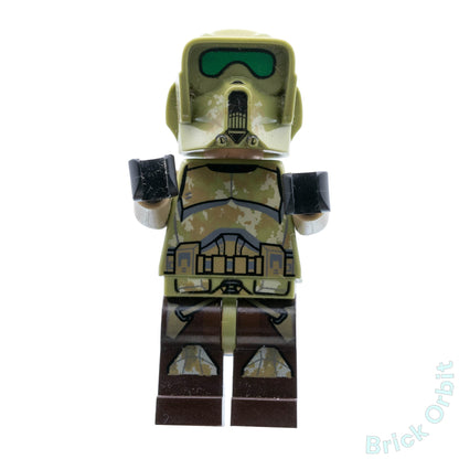 Genuine CLONE SCOUT TROOPER, 41ST ELITE CORPS (PHASE 2) (sw0518) - Star Wars - Used LEGO® Minifigure - Product Image from Brick Orbit