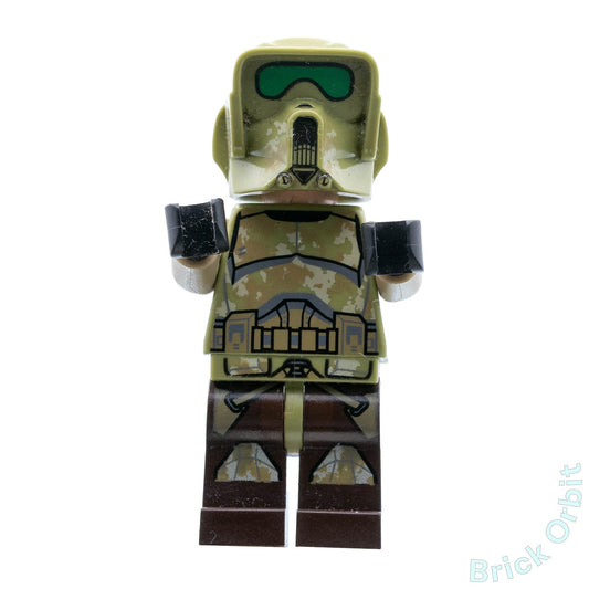 Genuine CLONE SCOUT TROOPER, 41ST ELITE CORPS (PHASE 2) (sw0518) - Star Wars - Used LEGO® Minifigure - Product Image from Brick Orbit