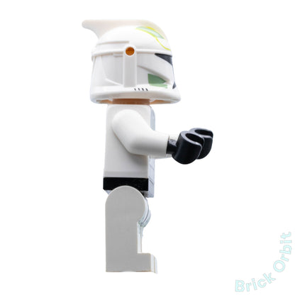 Genuine CLONE TROOPER, HORN COMPANY (PHASE 1) (sw0298) - Star Wars - Used LEGO® Minifigure from set 7913-1 - Product Image from Brick Orbit