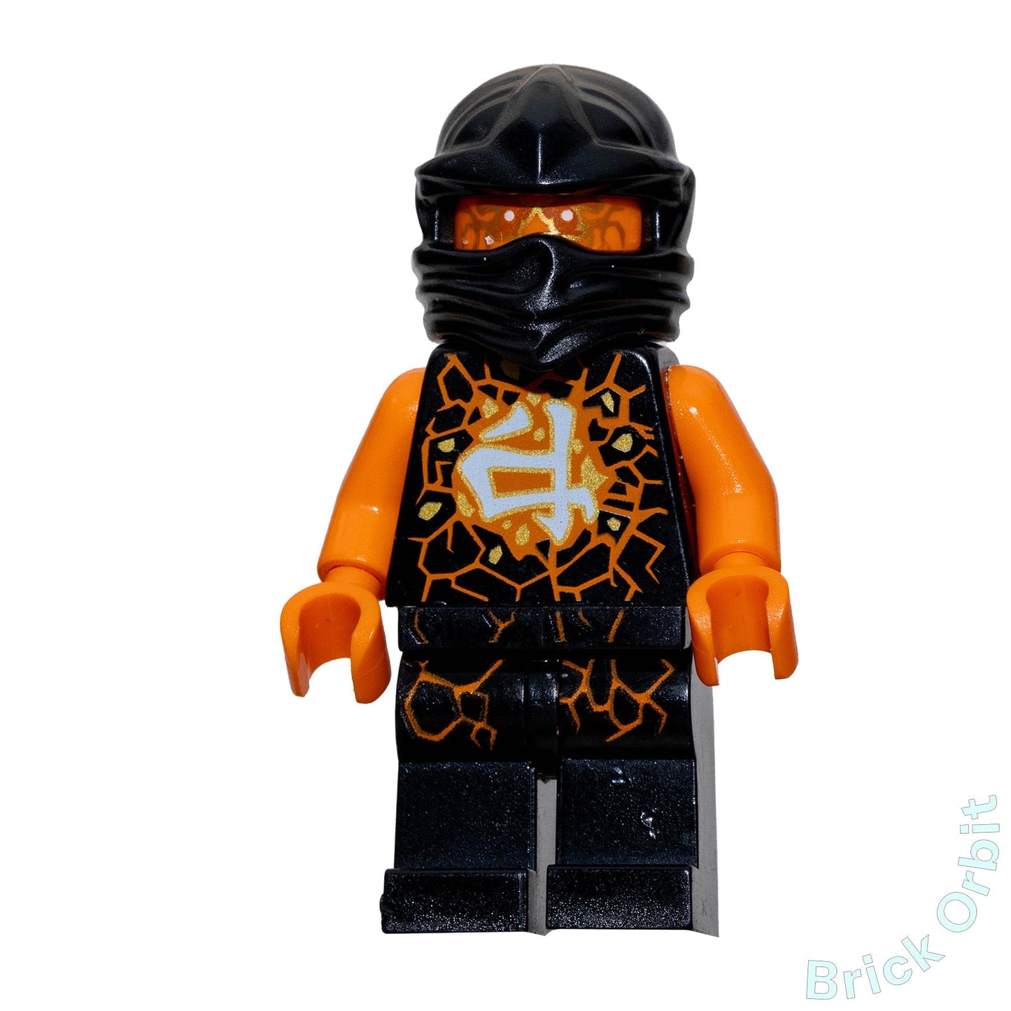 Genuine COLE (AIRJITZU) (njo157) - Ninjago - Used LEGO® Minifigure from set 70741-1 - Product Image from Brick Orbit