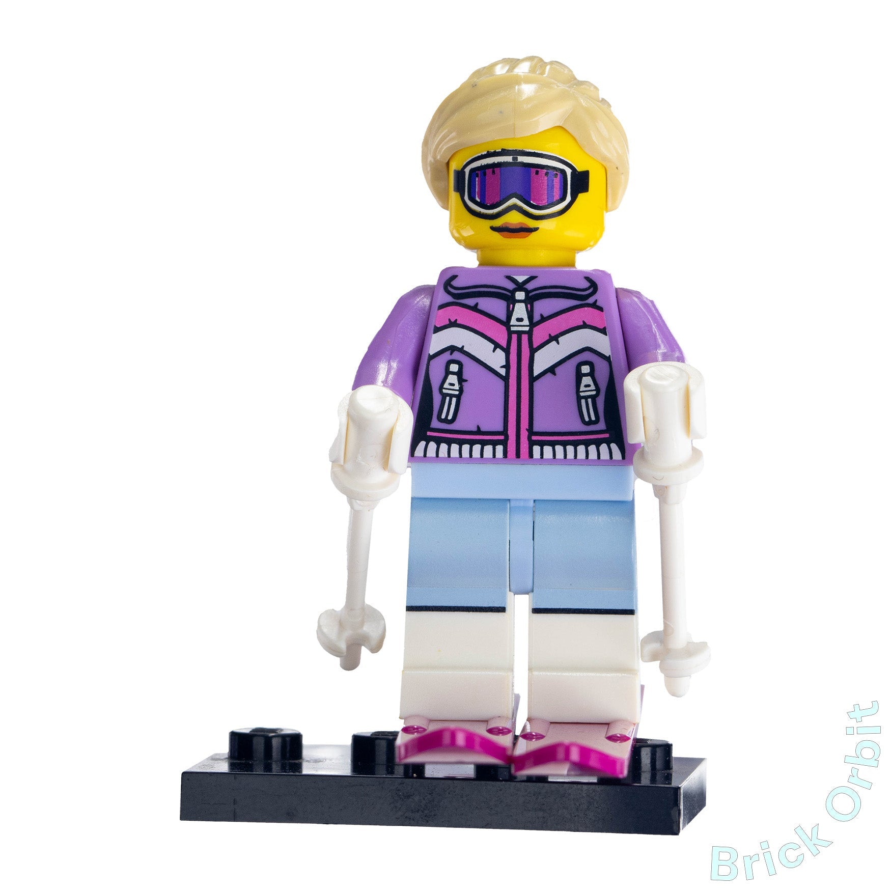 Genuine DOWNHILL SKIER, SERIES 8 (col119) - Collectible Minifigures - Used LEGO¨ Minifigure - Product Image from Brick Orbit