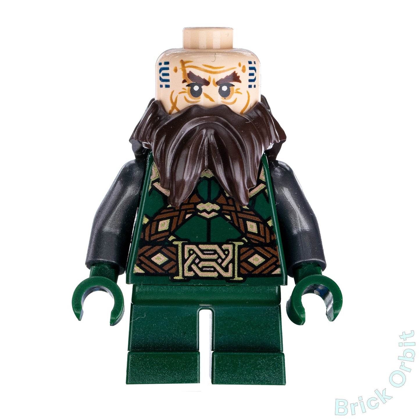Genuine DWALIN THE DWARF (lor095) - The Hobbit And The Lord Of The Rings - Used LEGO® Minifigure from set 79018 - 1 - Product Image from Brick Orbit