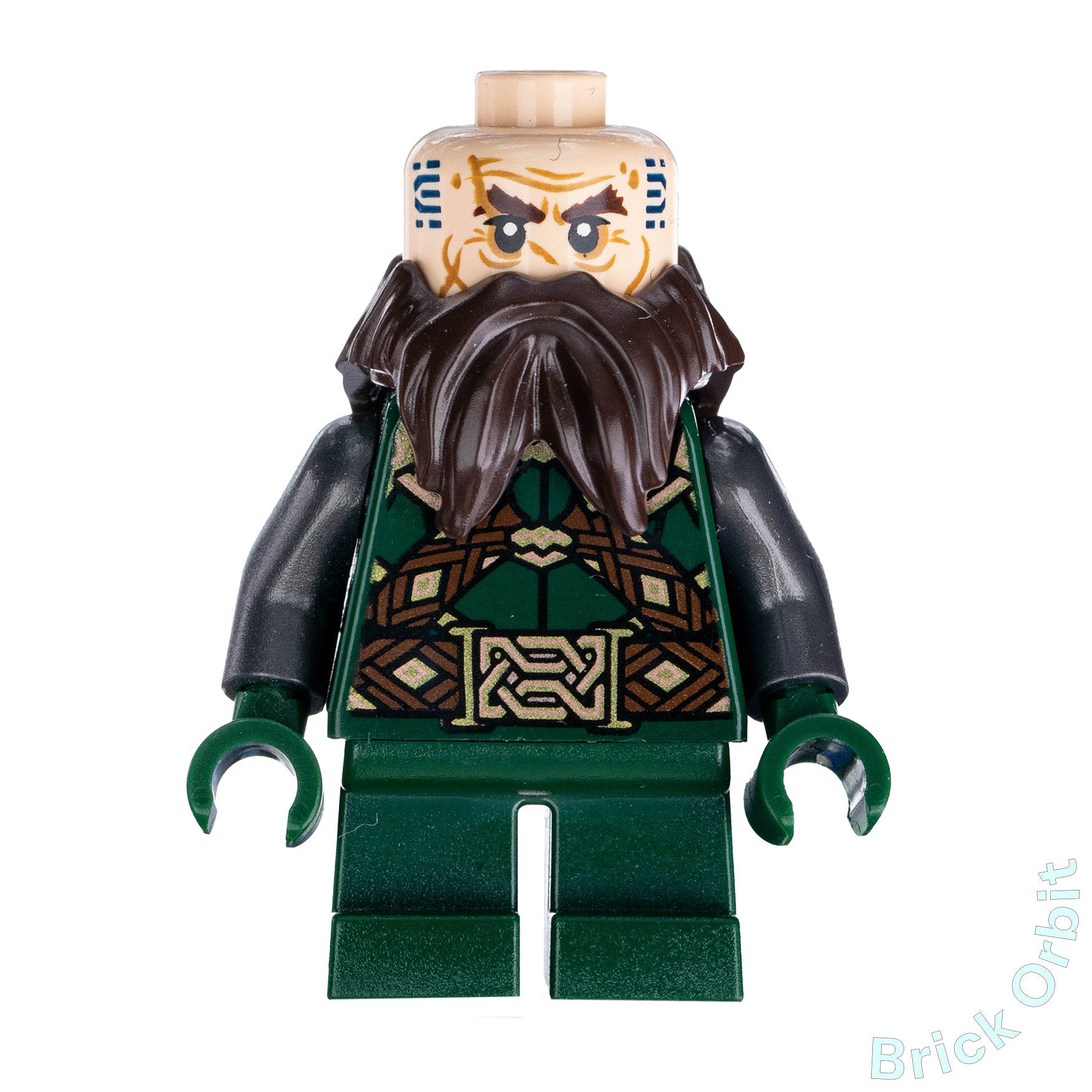 Genuine DWALIN THE DWARF (lor095) - The Hobbit And The Lord Of The Rings - Used LEGO® Minifigure from set 79018 - 1 - Product Image from Brick Orbit