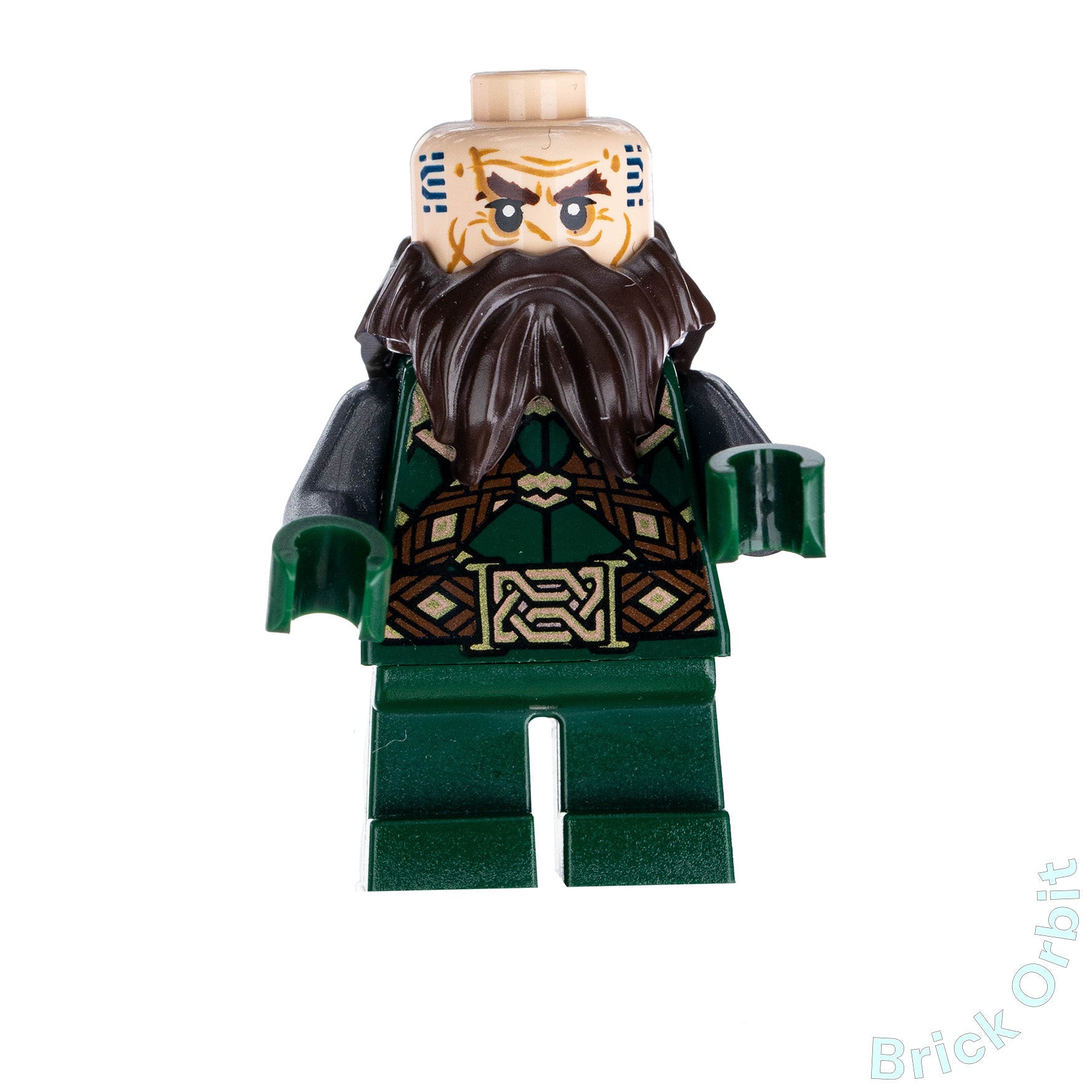 Genuine DWALIN THE DWARF (lor095) - The Hobbit And The Lord Of The Rings - Used LEGO® Minifigure from set 79018 - 1 - Product Image from Brick Orbit