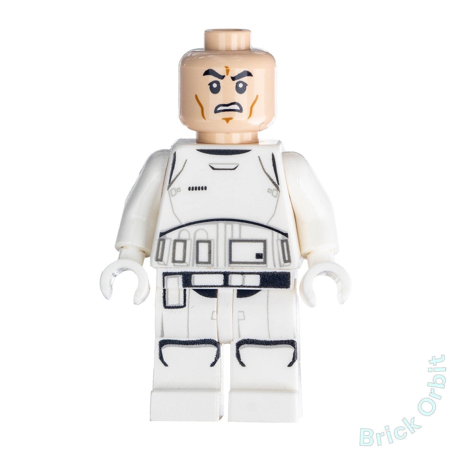 Genuine FIRST ORDER STORMTROOPER (ROUNDED MOUTH PATTERN) (sw0667) - Star Wars - Used LEGO® Minifigure - Product Image from Brick Orbit