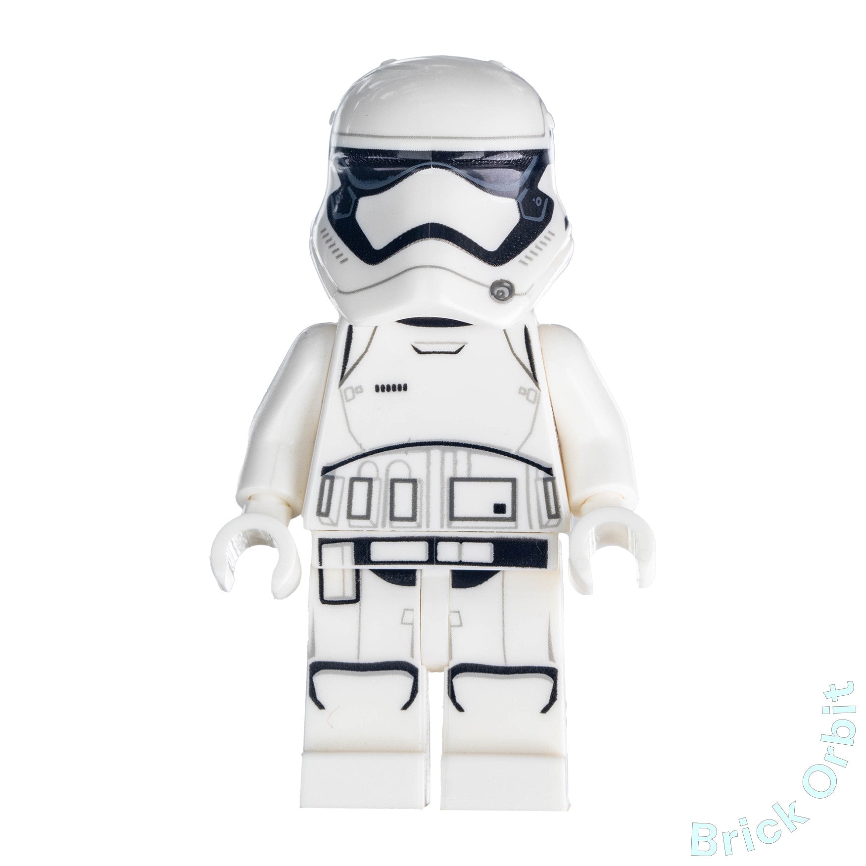 Genuine FIRST ORDER STORMTROOPER (ROUNDED MOUTH PATTERN) (sw0667) - Star Wars - Used LEGO® Minifigure - Product Image from Brick Orbit