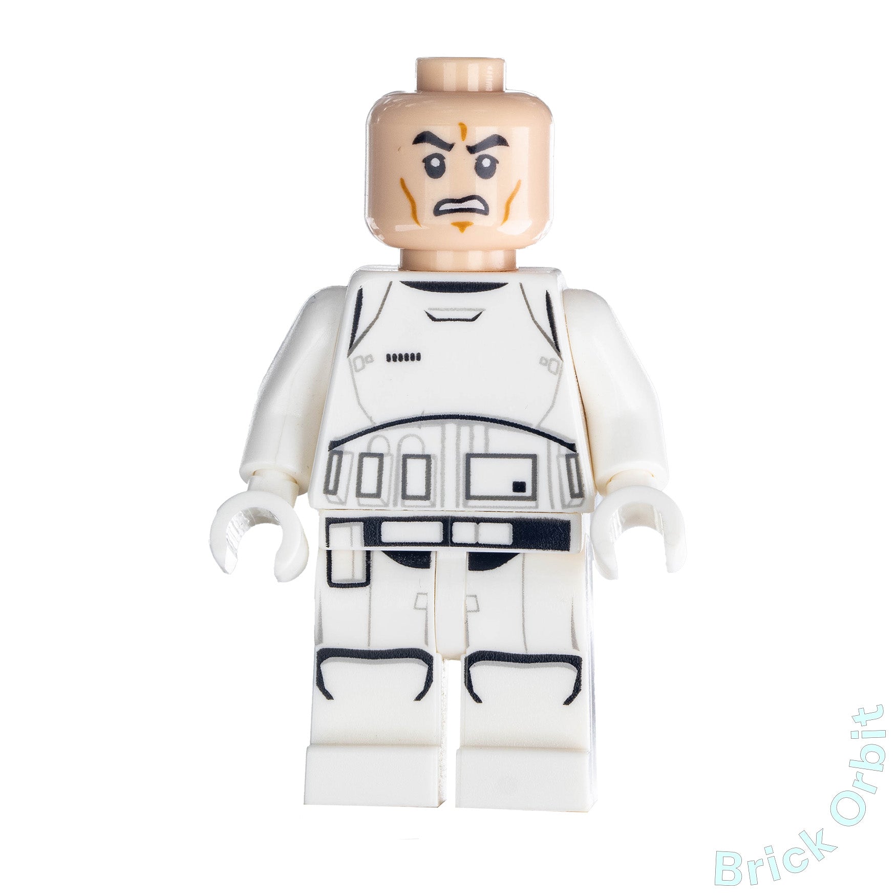 Genuine FIRST ORDER STORMTROOPER (ROUNDED MOUTH PATTERN) (sw0667) - Star Wars - Used LEGO® Minifigure - Product Image from Brick Orbit