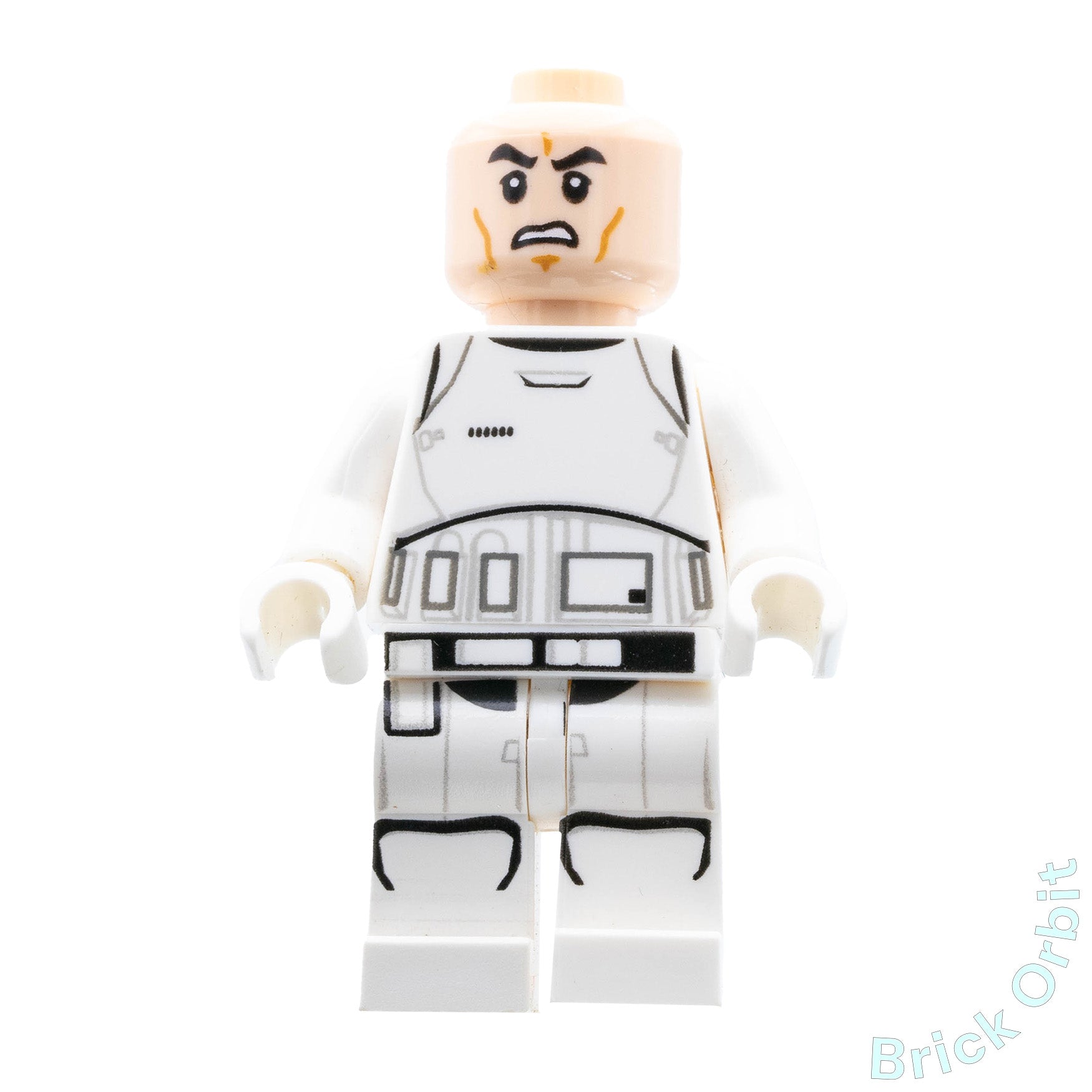 Genuine FIRST ORDER STORMTROOPER (ROUNDED MOUTH PATTERN) (sw0667) - Star Wars - Used LEGO® Minifigure - Product Image from Brick Orbit
