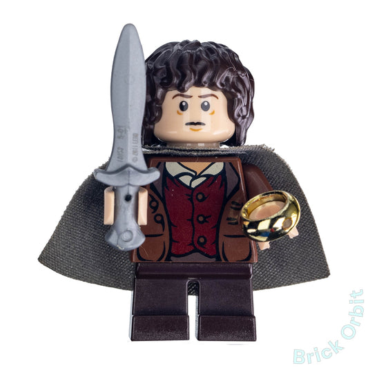 Genuine FRODO BAGGINS (lor003) - The Hobbit And The Lord Of The Rings - Used LEGO® Minifigure from set 9470 - 1 - Product Image from Brick Orbit