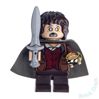 Genuine FRODO BAGGINS (lor003) - The Hobbit And The Lord Of The Rings - Used LEGO® Minifigure from set 9470 - 1 - Product Image from Brick Orbit