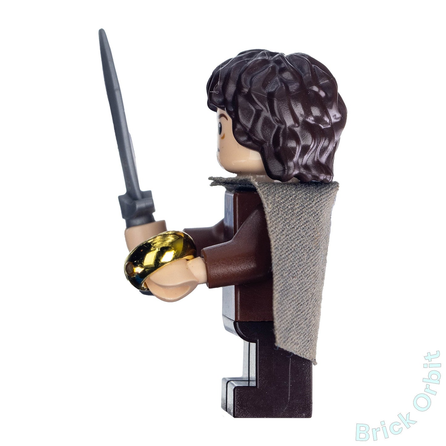 Genuine FRODO BAGGINS (lor003) - The Hobbit And The Lord Of The Rings - Used LEGO® Minifigure from set 9470 - 1 - Product Image from Brick Orbit