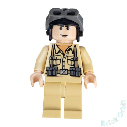 Genuine GERMAN SOLDIER 1 (iaj003) - Indiana Jones - Used LEGO® Minifigure from set 7620 - 1 - Product Image from Brick Orbit