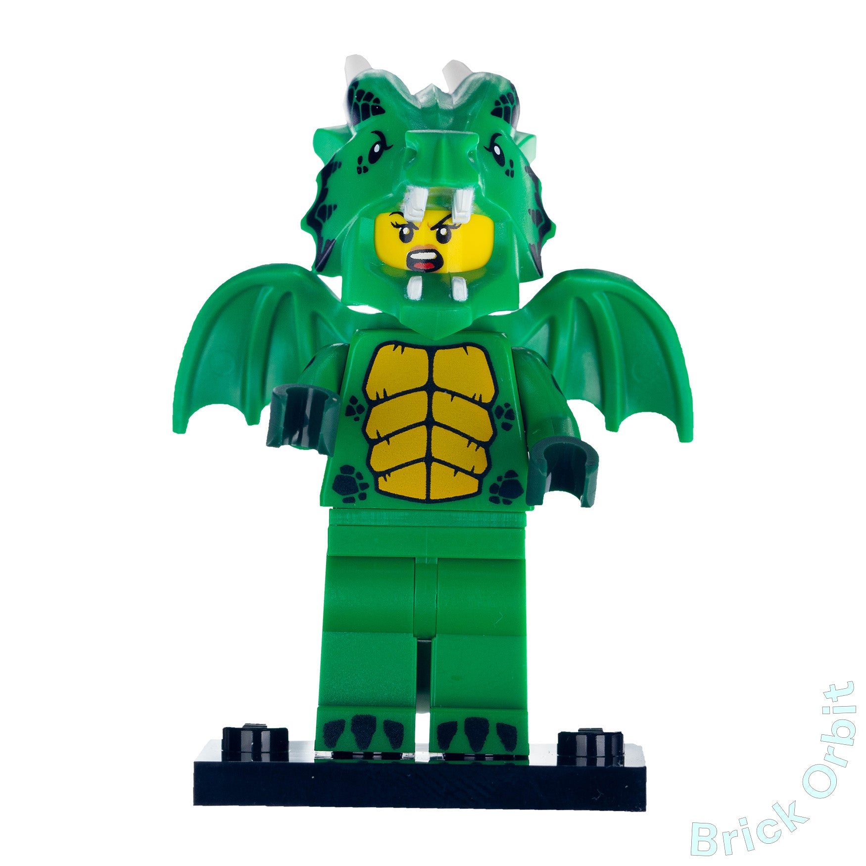 Genuine GREEN DRAGON COSTUME, SERIES 23 (col409) - Collectible Minifigures - Used LEGO¨ Minifigure - Product Image from Brick Orbit