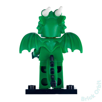 Genuine GREEN DRAGON COSTUME, SERIES 23 (col409) - Collectible Minifigures - Used LEGO¨ Minifigure - Product Image from Brick Orbit