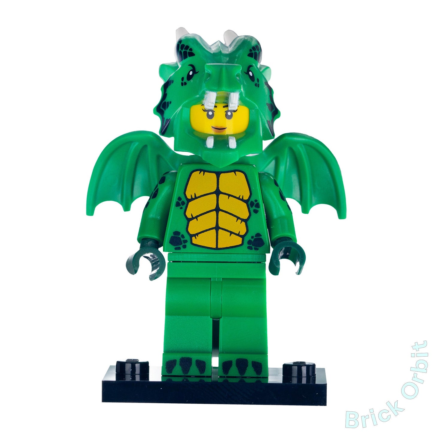 Genuine GREEN DRAGON COSTUME, SERIES 23 (col409) - Collectible Minifigures - Used LEGO¨ Minifigure - Product Image from Brick Orbit