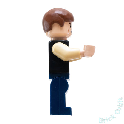 Genuine HAN SOLO, DARK BLUE LEGS, VEST WITH POCKETS (sw0539) - Star Wars - Used LEGO® Minifigure - Product Image from Brick Orbit