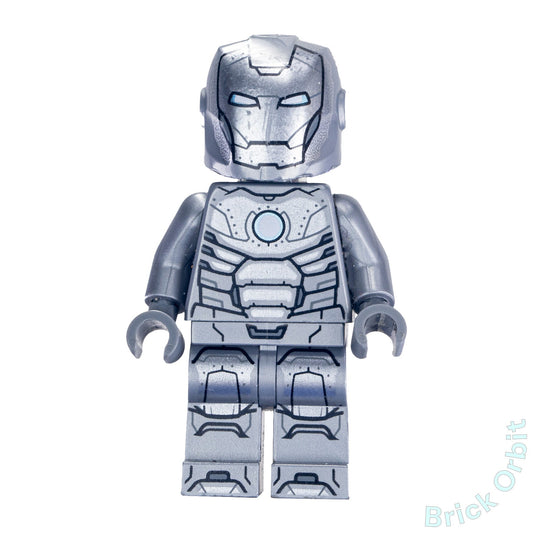 Genuine IRON MAN MARK 2 ARMOR (TRANS - CLEAR HEAD) (sh667) - Marvel Super Heroes - Used LEGO® Minifigure from set 76167 - 1 - Product Image from Brick Orbit