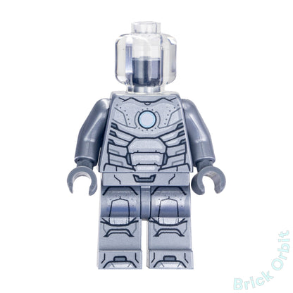 Genuine IRON MAN MARK 2 ARMOR (TRANS - CLEAR HEAD) (sh667) - Marvel Super Heroes - Used LEGO® Minifigure from set 76167 - 1 - Product Image from Brick Orbit