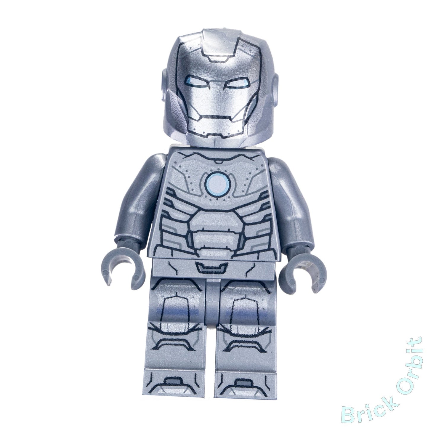 Genuine IRON MAN MARK 2 ARMOR (TRANS - CLEAR HEAD) (sh667) - Marvel Super Heroes - Used LEGO® Minifigure from set 76167 - 1 - Product Image from Brick Orbit