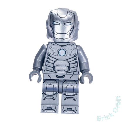Genuine IRON MAN MARK 2 ARMOR (TRANS - CLEAR HEAD) (sh667) - Marvel Super Heroes - Used LEGO® Minifigure from set 76167 - 1 - Product Image from Brick Orbit