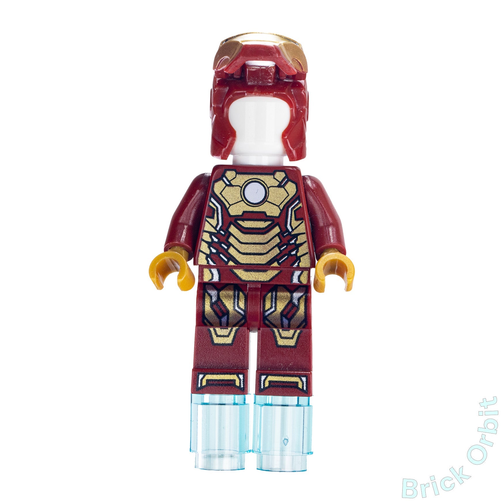 IRON MAN MARK 42 ARMOR (PLAIN WHITE HEAD) (sh072a) Marvel Super