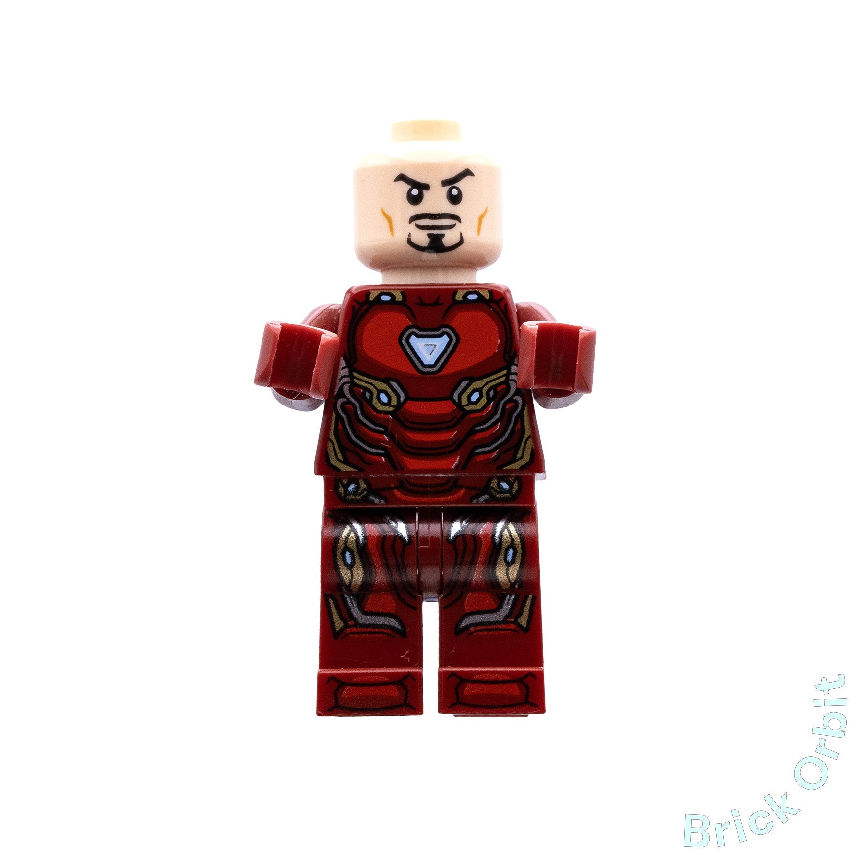 Genuine IRON MAN MARK 50 ARMOR (sh496) - Marvel Super Heroes - Used LEGO® Minifigure - Product Image from Brick Orbit