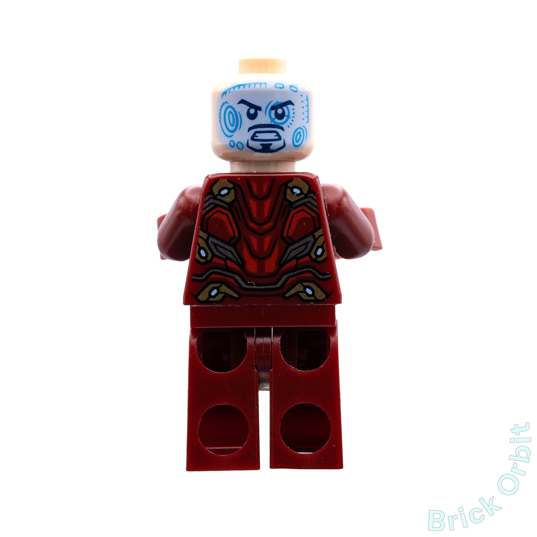 Genuine IRON MAN MARK 50 ARMOR (sh496) - Marvel Super Heroes - Used LEGO® Minifigure - Product Image from Brick Orbit