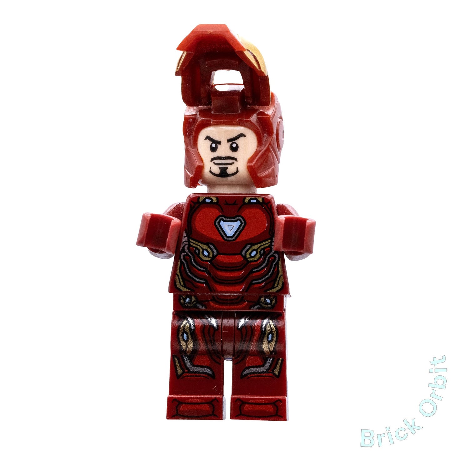 Genuine IRON MAN MARK 50 ARMOR (sh496) - Marvel Super Heroes - Used LEGO® Minifigure - Product Image from Brick Orbit
