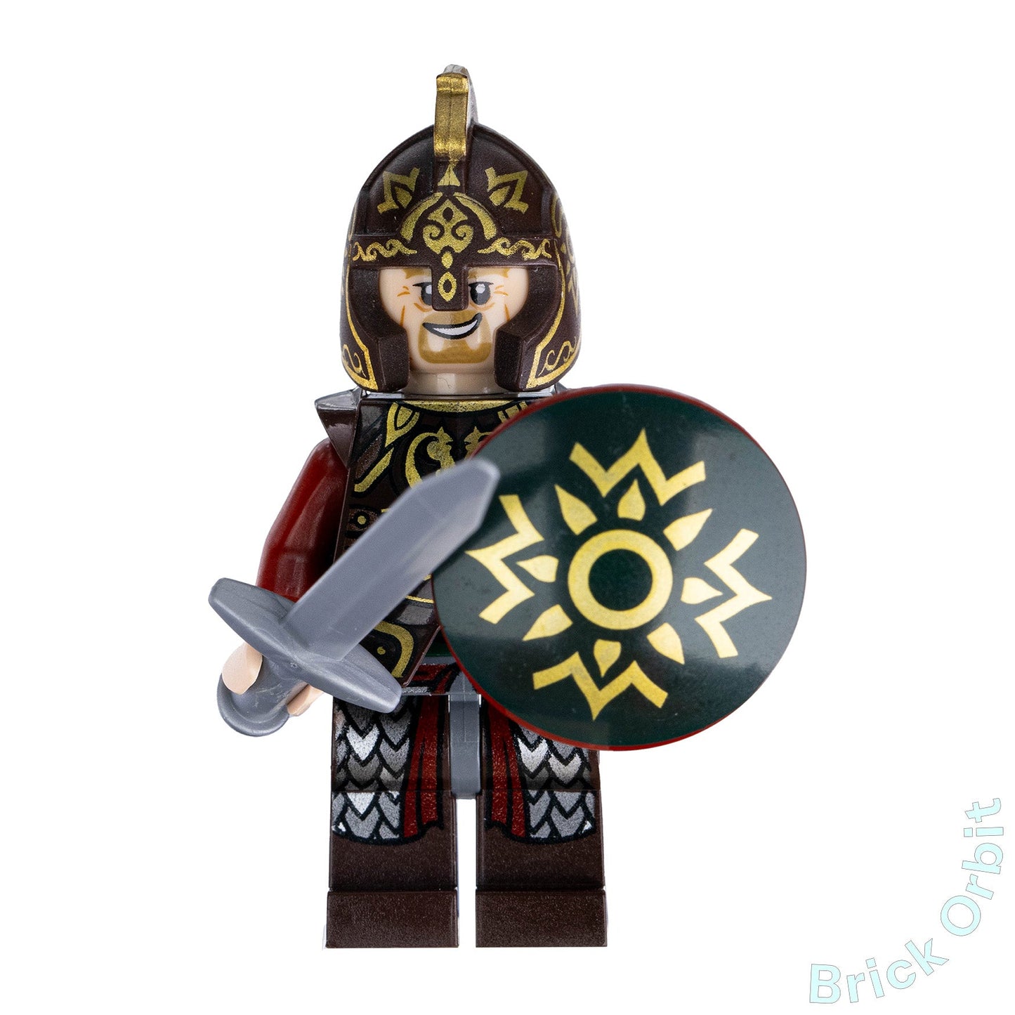 Genuine KING THEODEN (lor021) - The Hobbit And The Lord Of The Rings - Used LEGO® Minifigure from set 9474 - 1 - Product Image from Brick Orbit