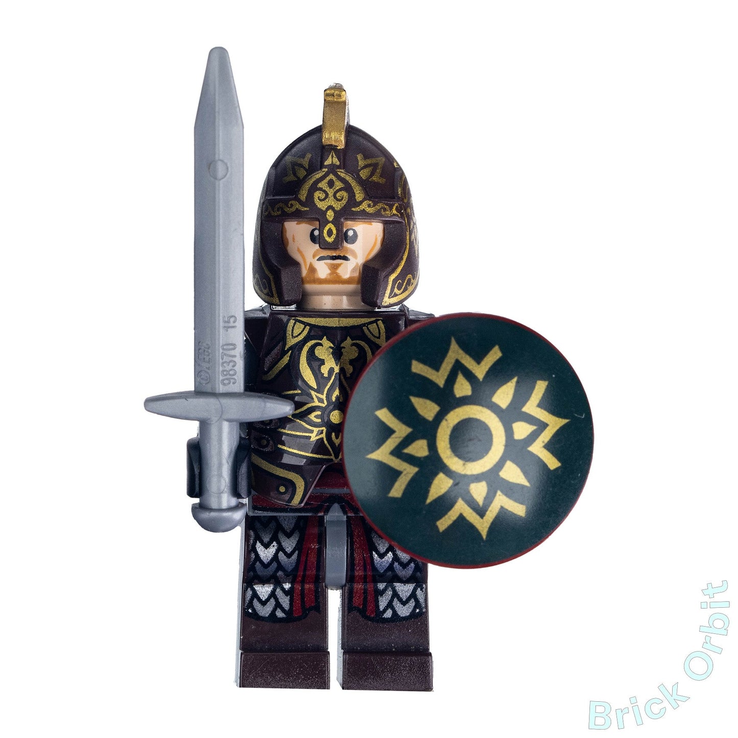 Genuine KING THEODEN (lor021) - The Hobbit And The Lord Of The Rings - Used LEGO® Minifigure from set 9474 - 1 - Product Image from Brick Orbit