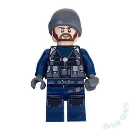 Genuine LEGO® ACU GUARD (jw018) Minifigure - Jurassic World - Used - From 759271 - Product Image from Brick Orbit