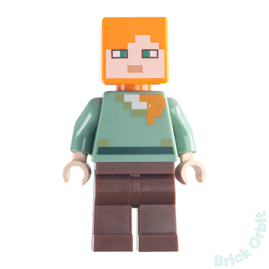 Genuine LEGO® ALEX (min017) Minifigure - Minecraft - New - Product Image from Brick Orbit