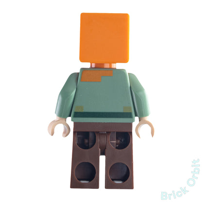 Genuine LEGO® ALEX (min017) Minifigure - Minecraft - New - Product Image from Brick Orbit