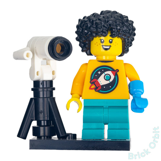 Genuine LEGO® ASTRONOMER KID, SERIES 27 (col452) Minifigure - Collectable Minifigures - New - Product Image from Brick Orbit