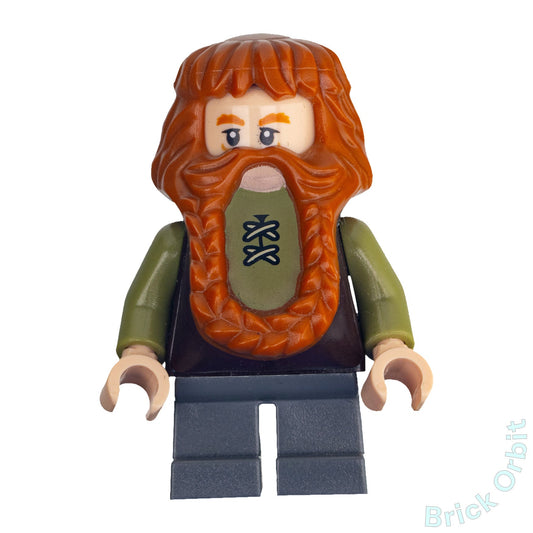 Genuine LEGO® BOMBUR THE DWARF (lor051) Minifigure - The Hobbit And The Lord Of The Rings - Used - From 790031 - Product Image from Brick Orbit
