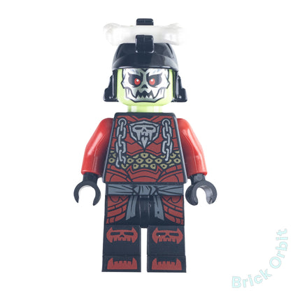 Genuine LEGO® BONE KING (njo0807) Minifigure - Ninjago - New - Product Image from Brick Orbit