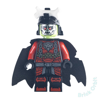 Genuine LEGO® BONE KING (njo0889) Minifigure - Ninjago - New - Product Image from Brick Orbit