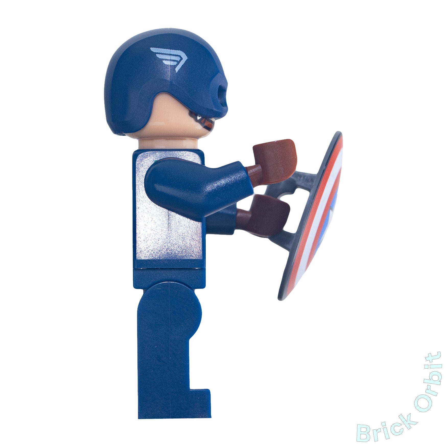 Genuine LEGO® CAPTAIN AMERICA (sh736) Minifigure - Marvel Super Heroes - New - Product Image from Brick Orbit