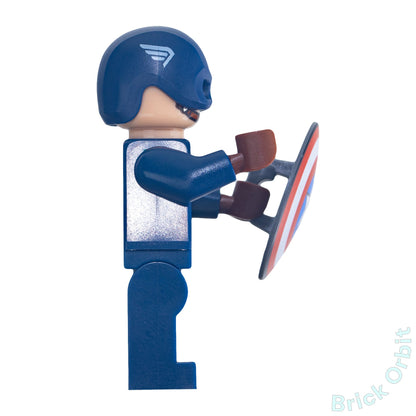 Genuine LEGO® CAPTAIN AMERICA (sh736) Minifigure - Marvel Super Heroes - New - Product Image from Brick Orbit