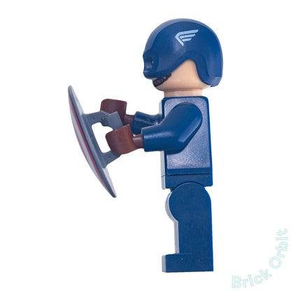 Genuine LEGO® CAPTAIN AMERICA (sh736) Minifigure - Marvel Super Heroes - New - Product Image from Brick Orbit