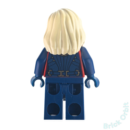 Genuine LEGO® CAPTAIN MARVEL (CAROL DANVERS) (sh0911) Minifigure - Marvel Super Heroes - New - Product Image from Brick Orbit
