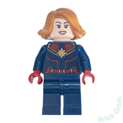 Genuine LEGO® CAPTAIN MARVEL (sh555) Minifigure - Marvel Super Heroes - Used - Product Image from Brick Orbit