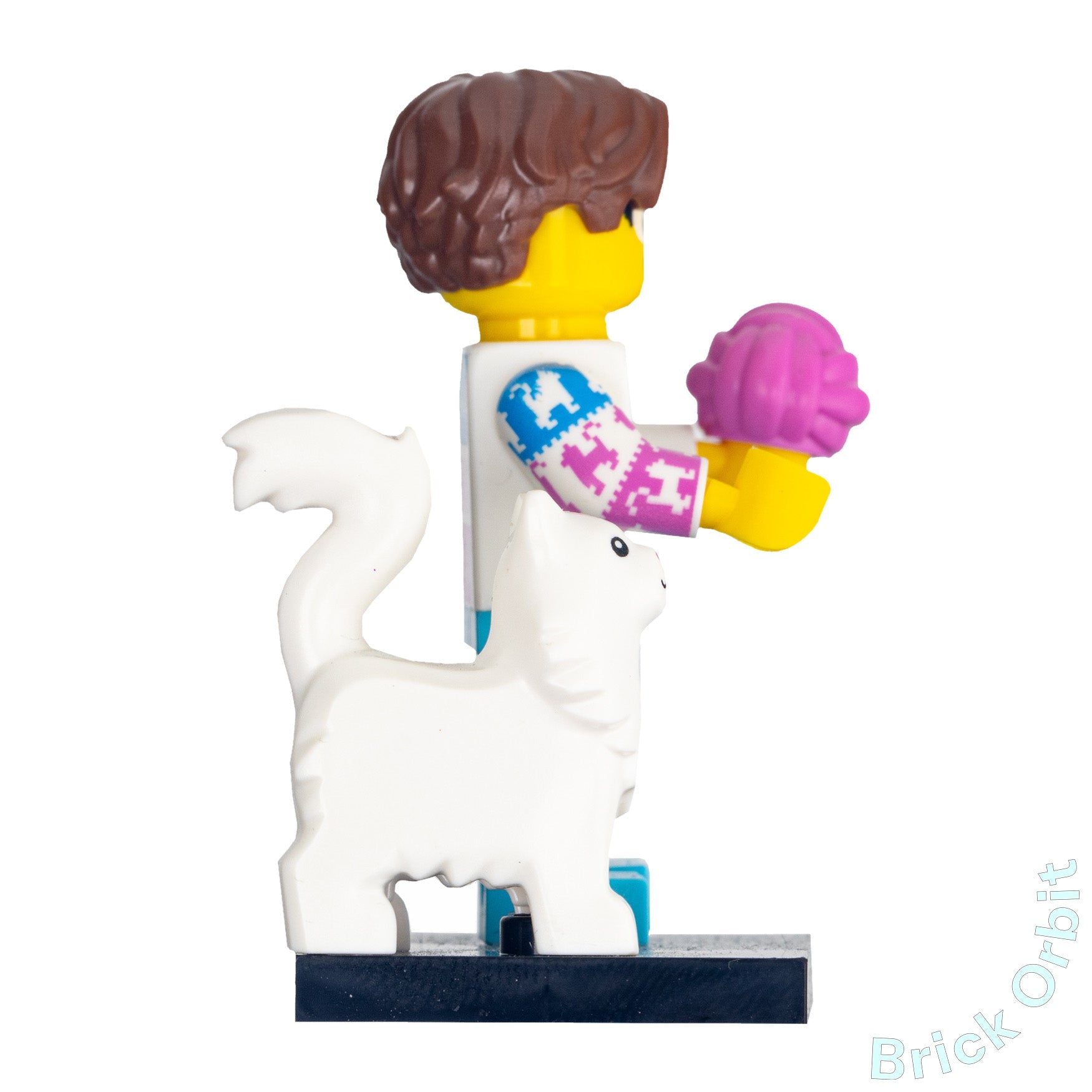 Genuine LEGO® CAT LOVER, SERIES 27 (col459) Minifigure - Collectable Minifigures - New - Product Image from Brick Orbit