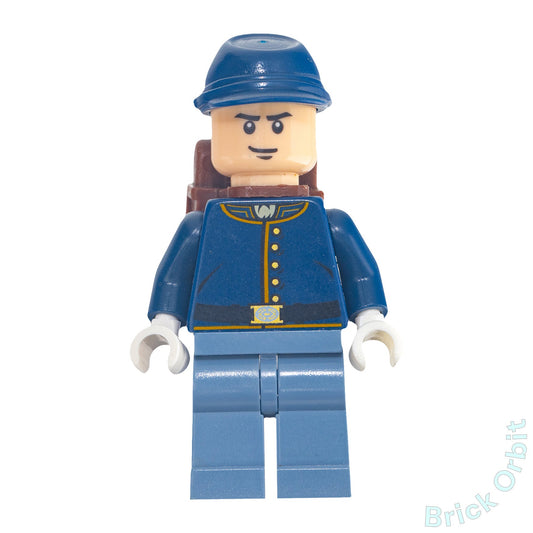 Genuine LEGO® CAVALRY SOLDIER (tlr019) Minifigure - The Lone Ranger - Used - From 79106 - Product Image from Brick Orbit