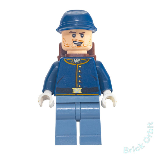 Genuine LEGO® CAVALRY SOLDIER (tlr021) Minifigure - The Lone Ranger - Used - From 79106 - Product Image from Brick Orbit