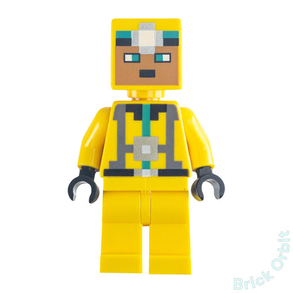 Genuine LEGO® CAVE EXPLORER (min132) Minifigure - Minecraft - New - From 21189 - Product Image from Brick Orbit