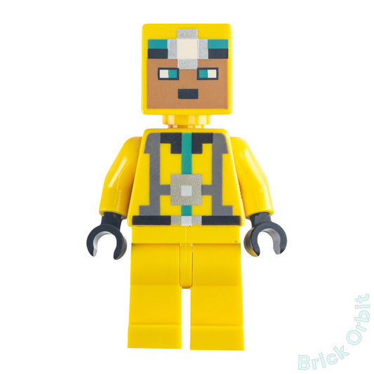 Genuine LEGO® CAVE EXPLORER (min132) Minifigure - Minecraft - New - From 21189 - Product Image from Brick Orbit